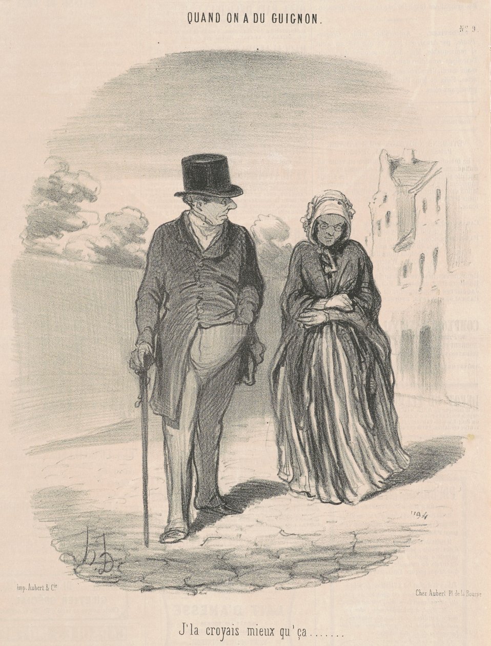 Azt hittem, jobb volt ennél... alkotó: Honoré Daumier