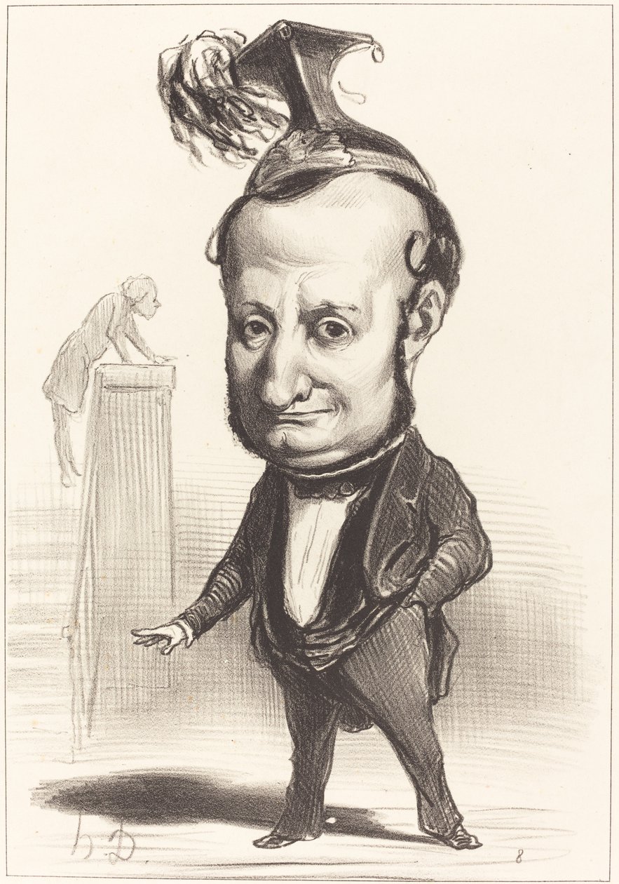 L. F. Raymond Wolowski alkotó: Honoré Daumier