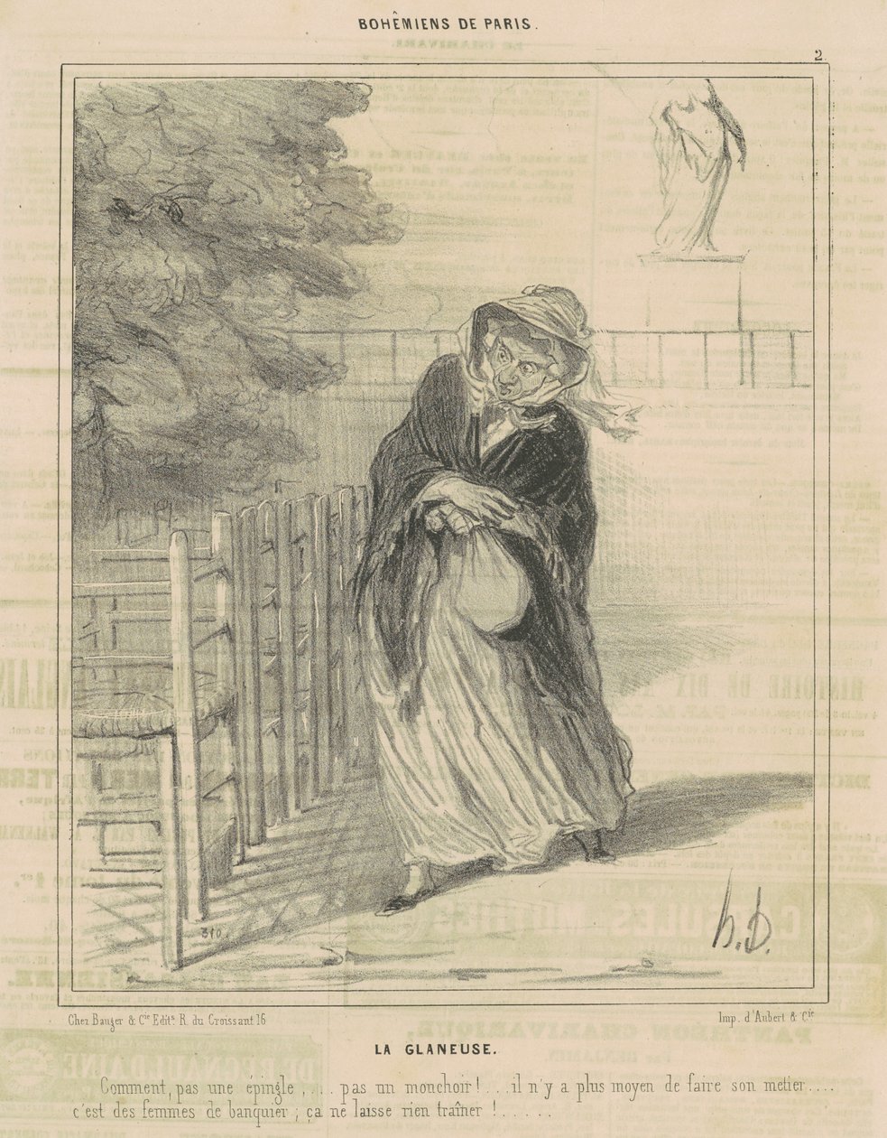A Gleaner alkotó: Honoré Daumier