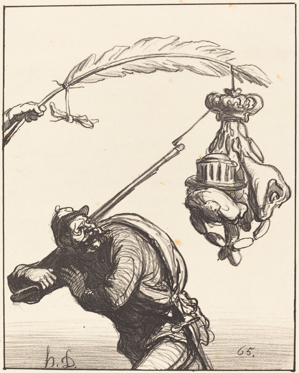béke minden áron alkotó: Honoré Daumier