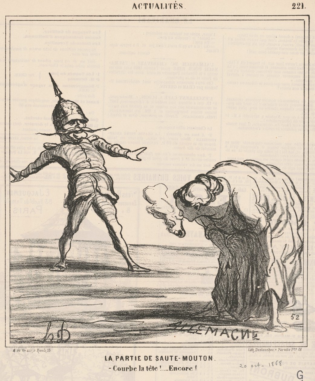 Az ugráló rész alkotó: Honoré Daumier