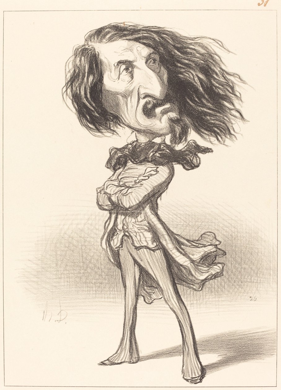 Lagrange alkotó: Honoré Daumier