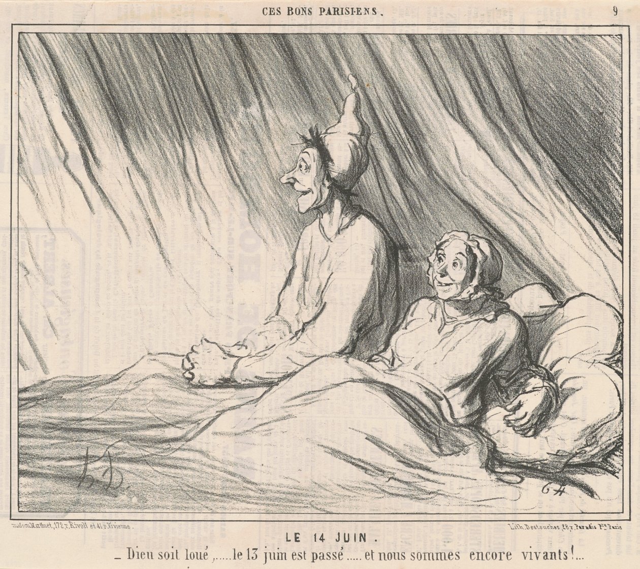 június 14 alkotó: Honoré Daumier