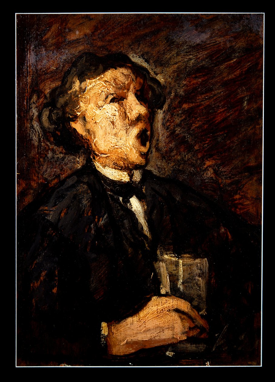 Le Bureur Chantant (panel) alkotó: Honoré Daumier