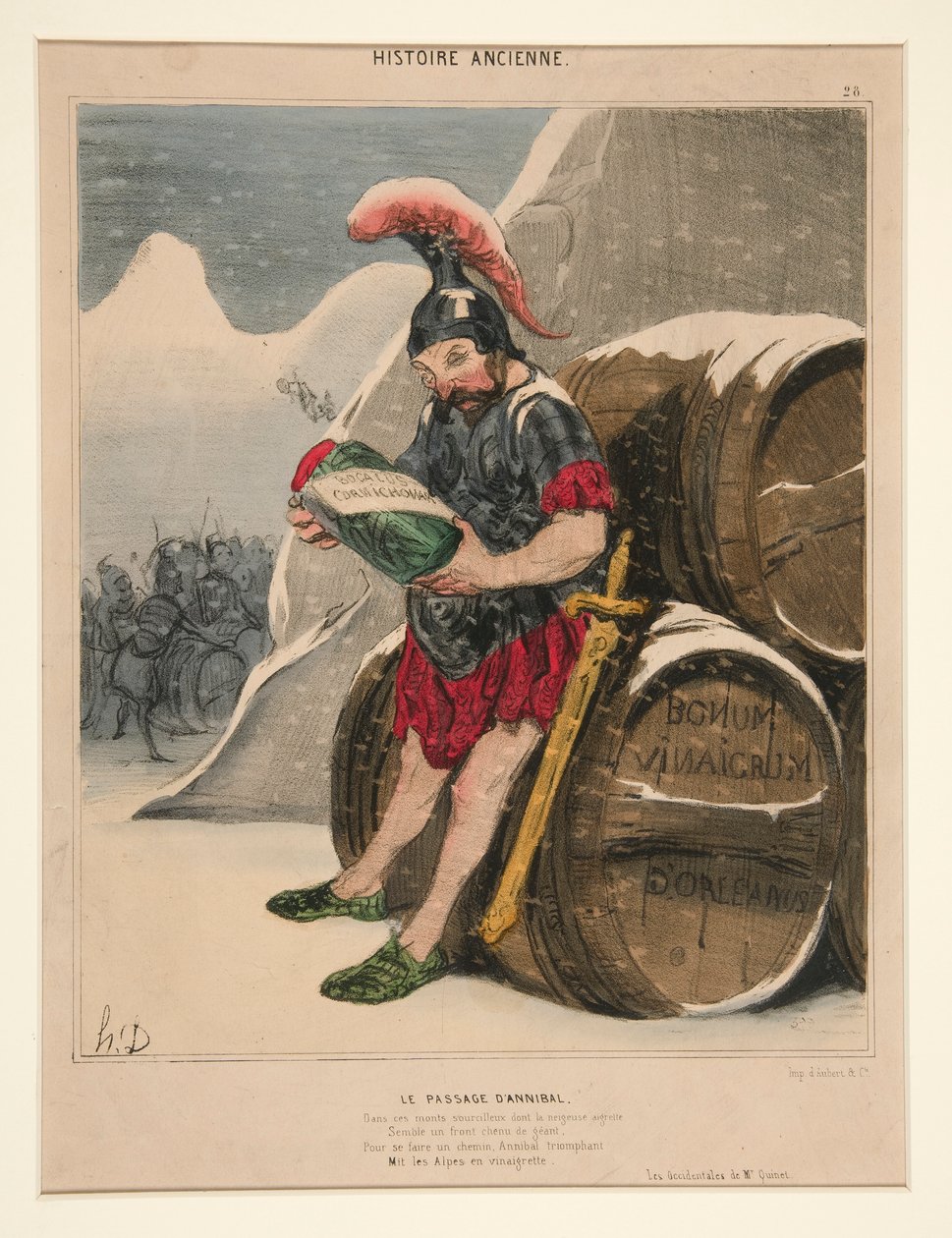 Az átjárás alkotó: Honoré Daumier