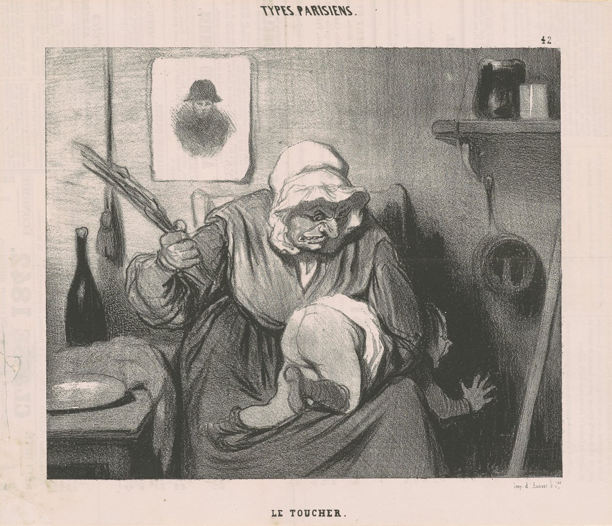 Érintés alkotó: Honoré Daumier