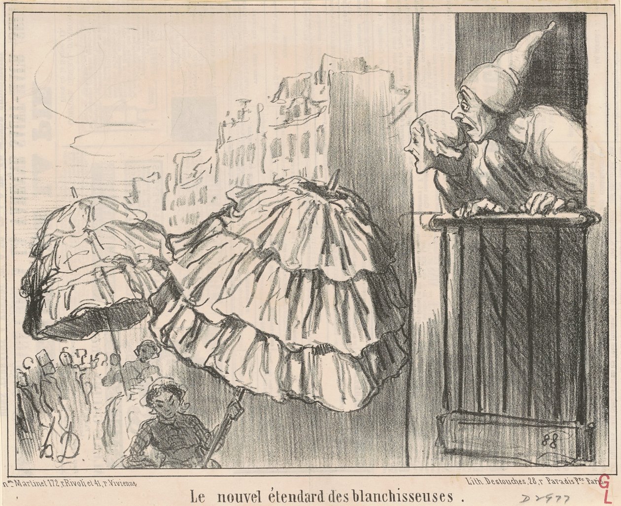 A mosodák új zászlója alkotó: Honoré Daumier