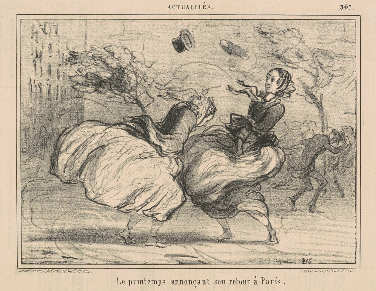 Tavasz bejelentette, hogy visszatér Párizsba alkotó: Honoré Daumier