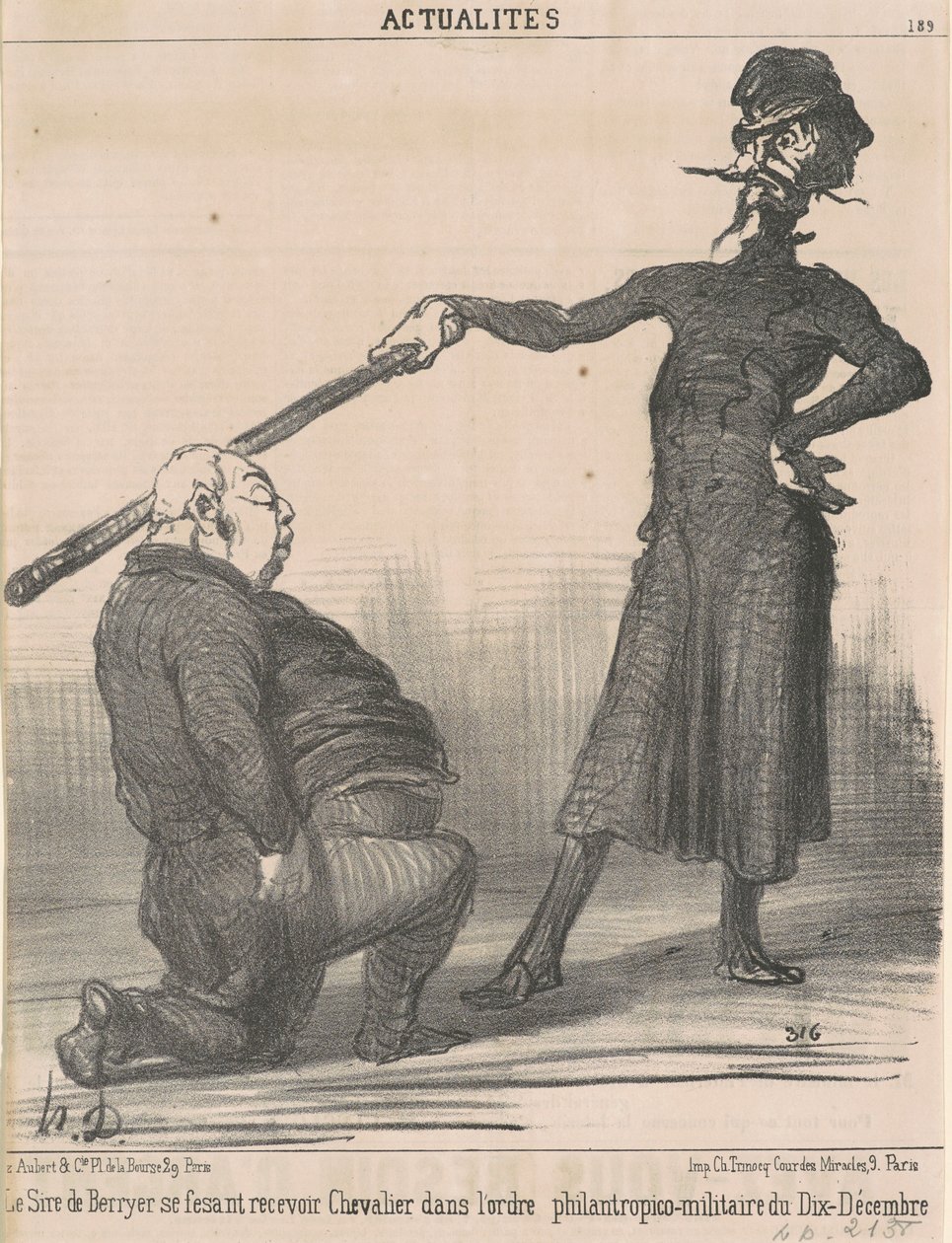Berryer apja ... Chevalier ... alkotó: Honoré Daumier