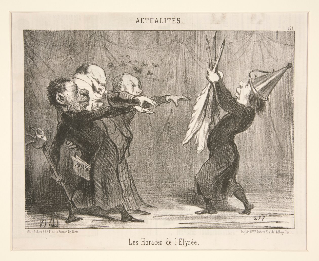A Horatiusok a alkotó: Honoré Daumier