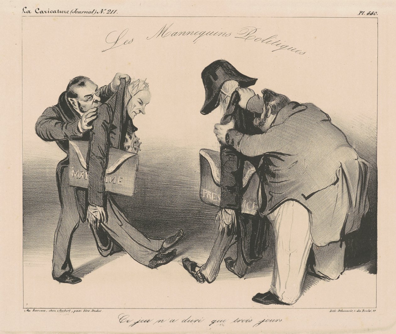 Politikai modellek alkotó: Honoré Daumier