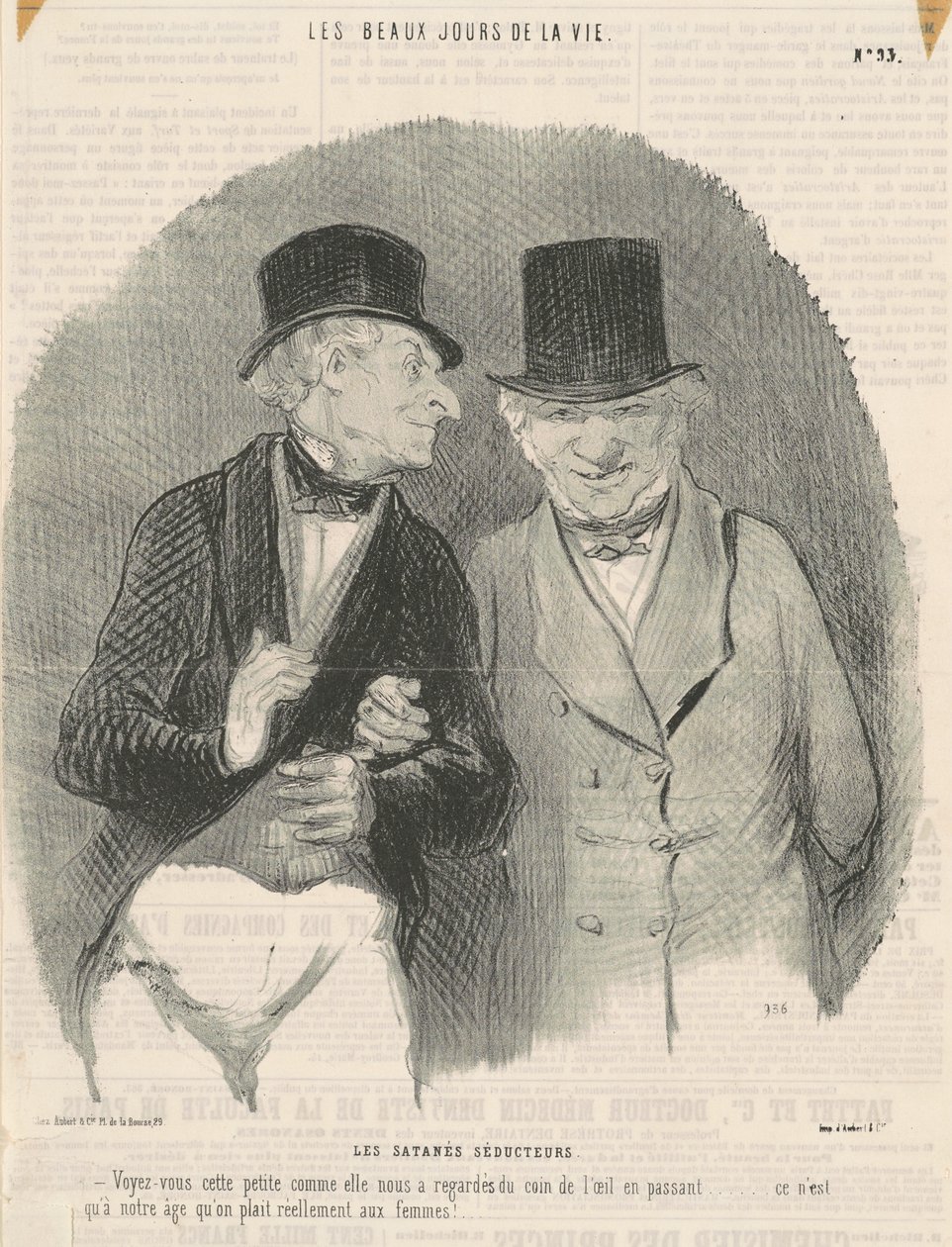Az átkozott csábítók alkotó: Honoré Daumier