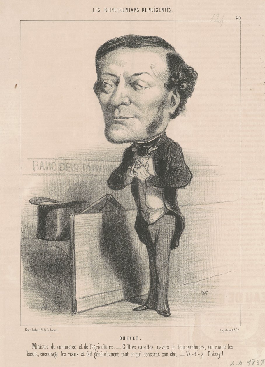 Louis-Joseph Buffet alkotó: Honoré Daumier