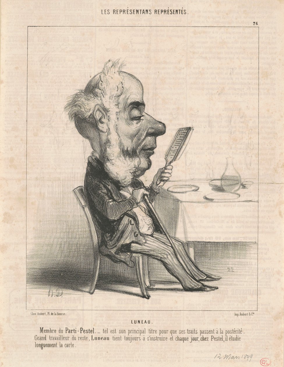 Luneau alkotó: Honoré Daumier