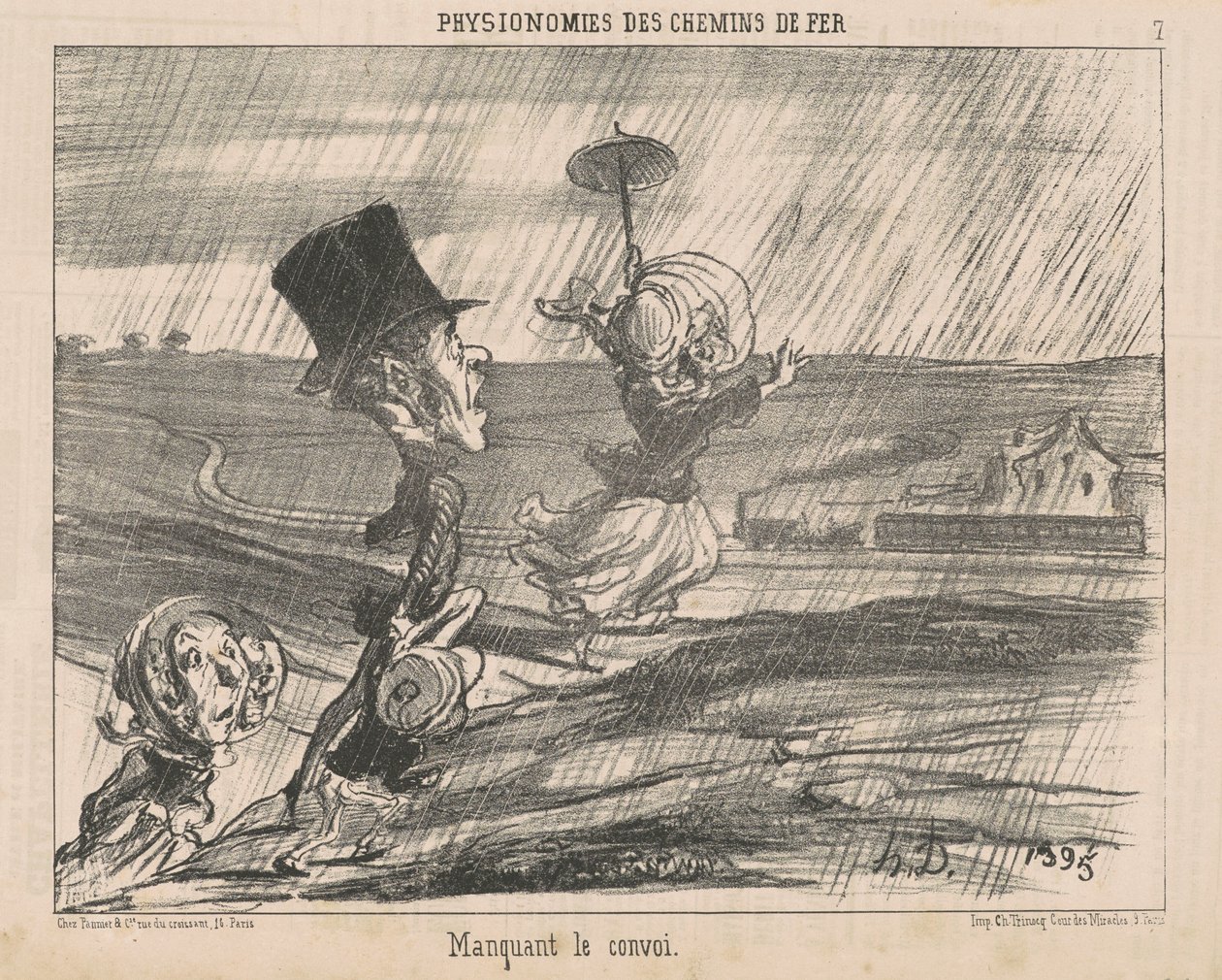 Hiányzik a konvoj alkotó: Honoré Daumier