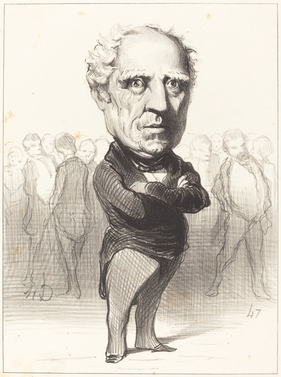 Bugeaud marsall alkotó: Honoré Daumier