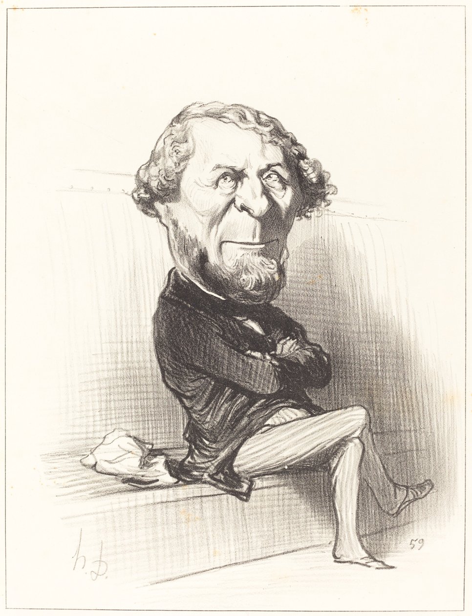 Marie Denis Larabit alkotó: Honoré Daumier