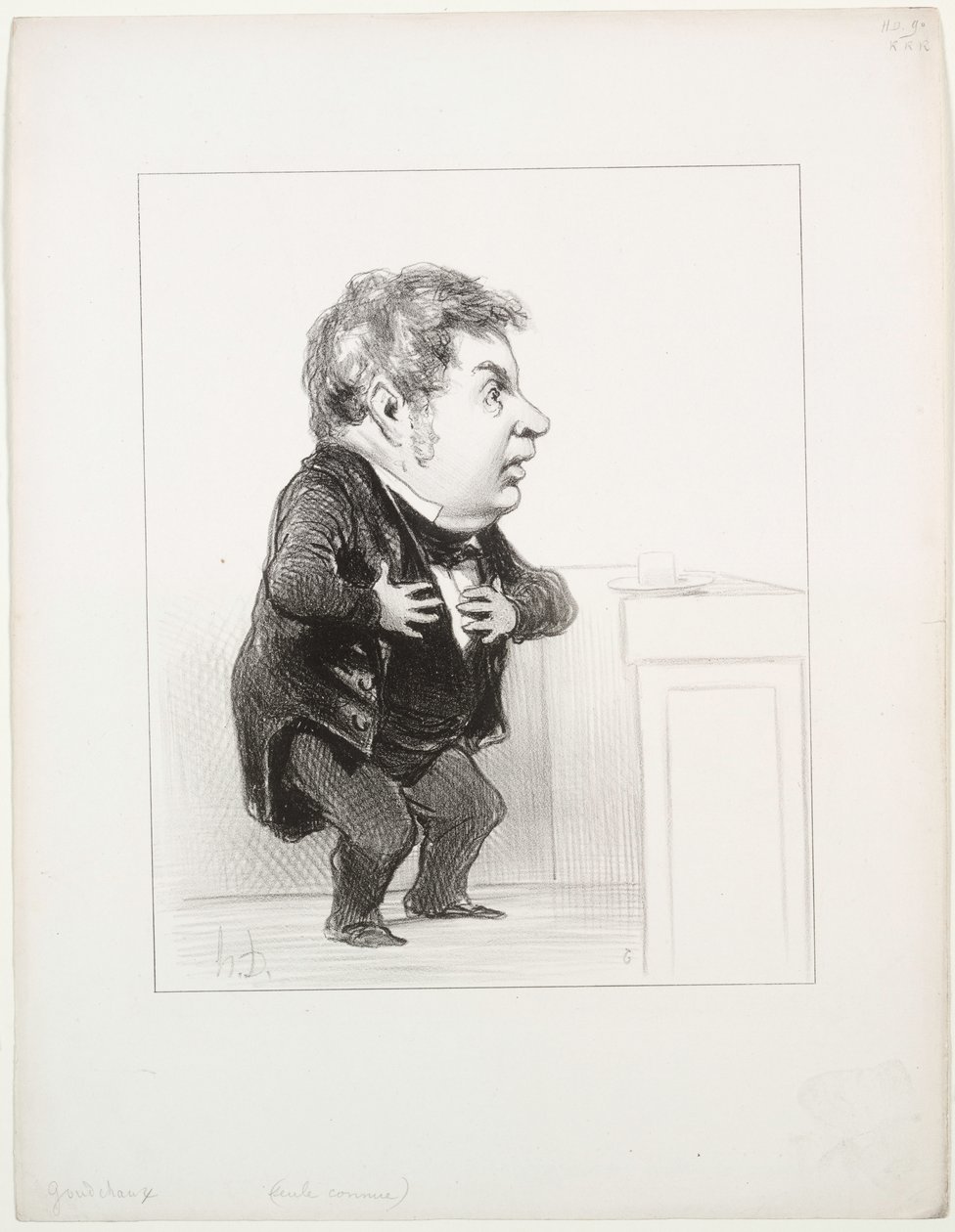 Michel Goudchaux alkotó: Honoré Daumier