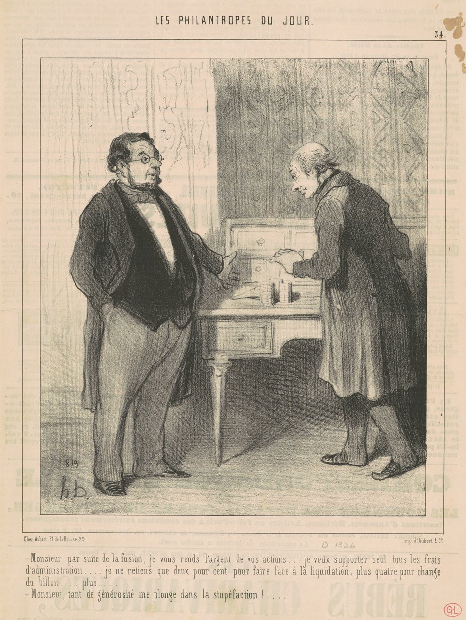 Uram az egyesülés eredményeként alkotó: Honoré Daumier