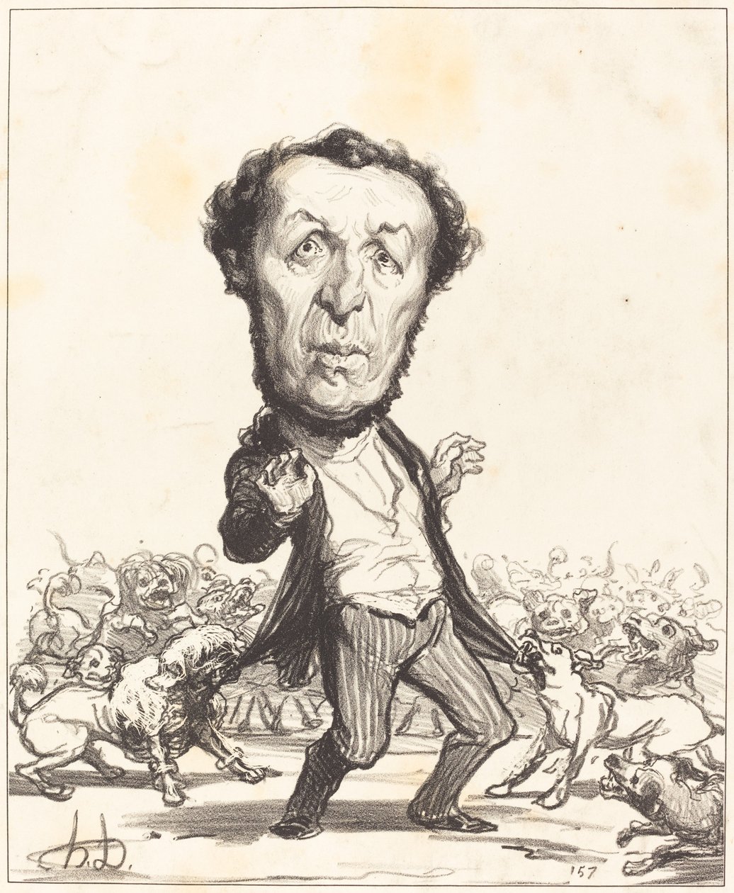 Ovide Remilly alkotó: Honoré Daumier