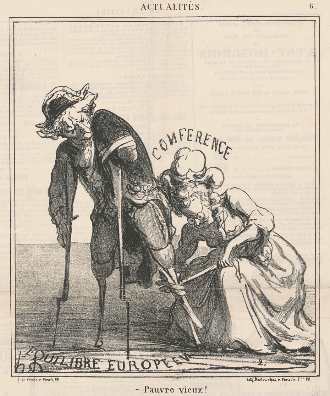 Szegény öreg alkotó: Honoré Daumier