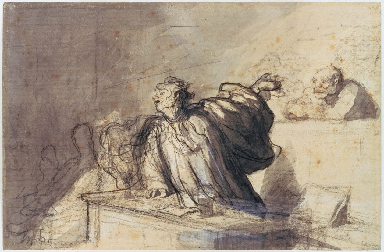 Jogalap a védelemért alkotó: Honoré Daumier