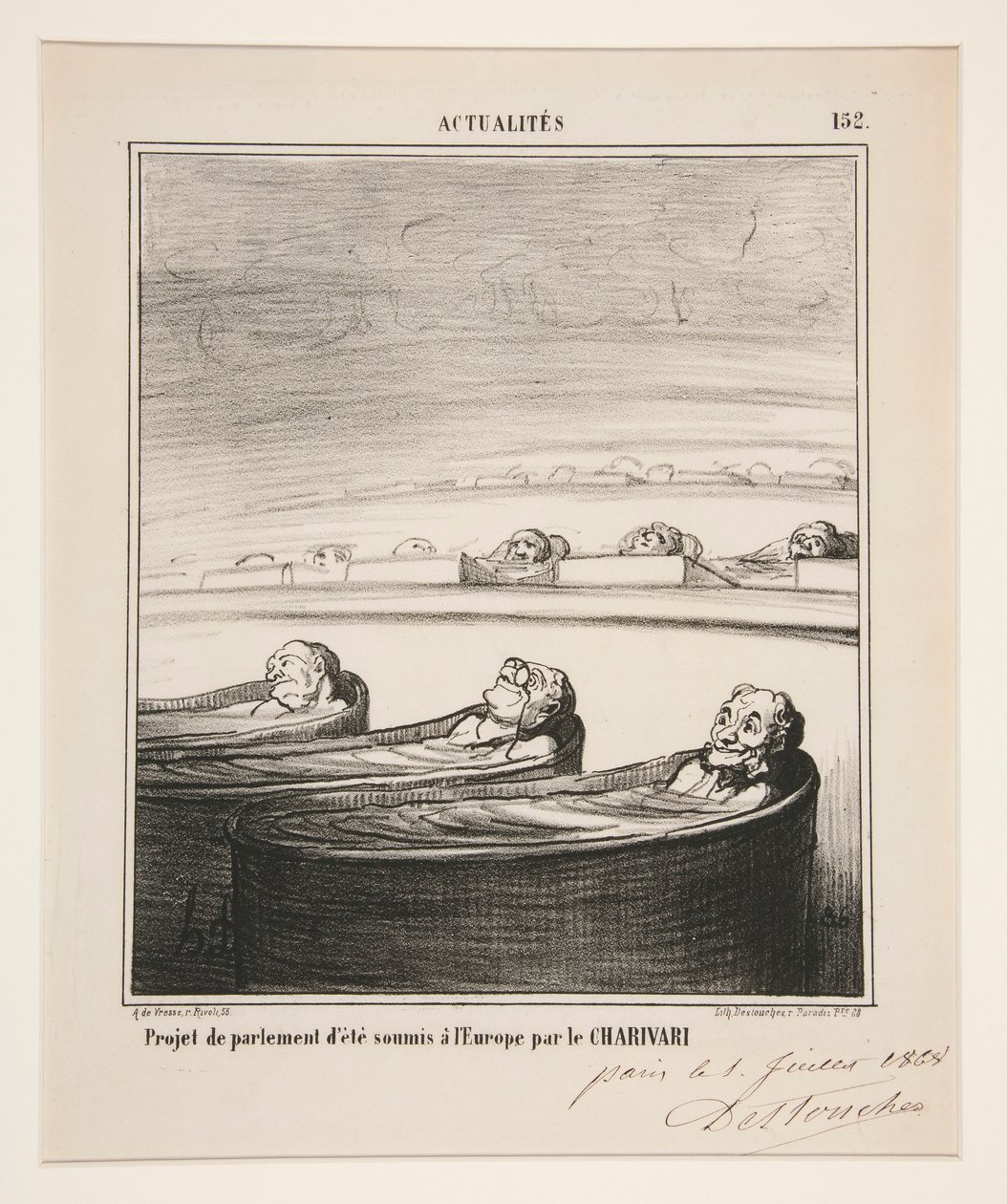 parlamenti projekt alkotó: Honoré Daumier