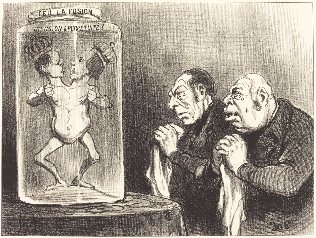 Felesleges megbánás! alkotó: Honoré Daumier