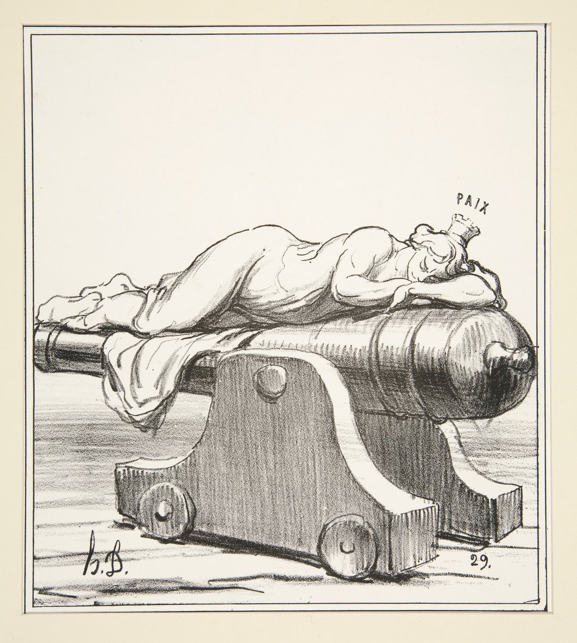 Turenne felújította, az Actualitestól alkotó: Honoré Daumier