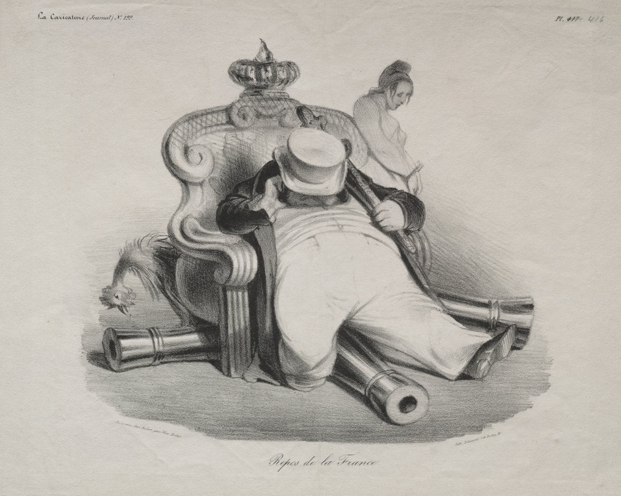 Franciaország nyugalma alkotó: Honoré Daumier