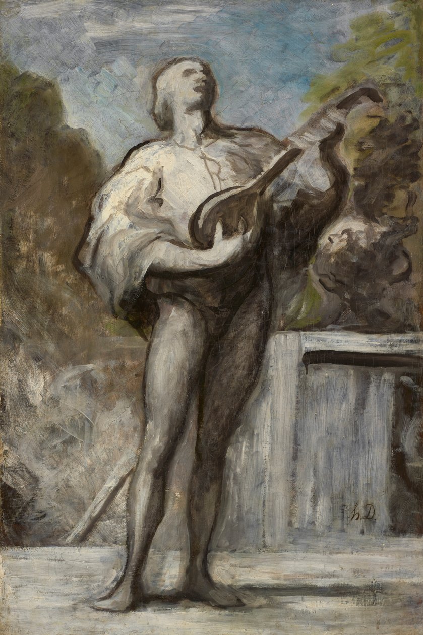 A trubadúr alkotó: Honoré Daumier