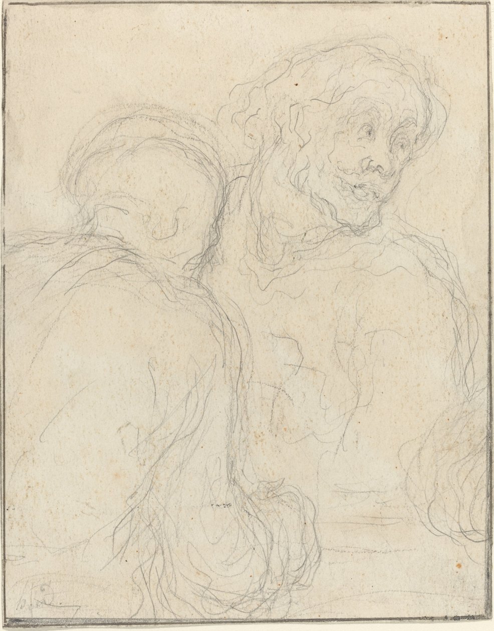 Két férfi alkotó: Honoré Daumier