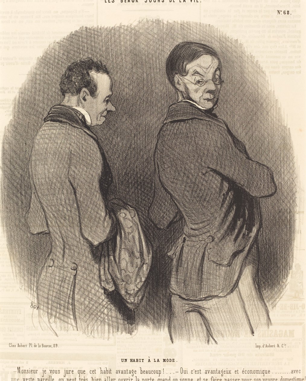Divatos ruha alkotó: Honoré Daumier