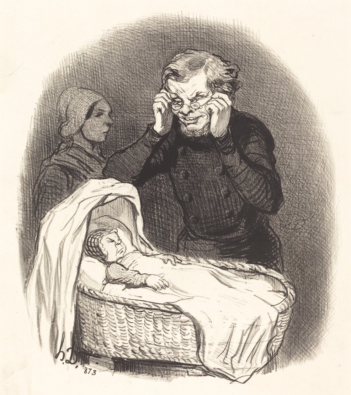 Boldog apa alkotó: Honoré Daumier