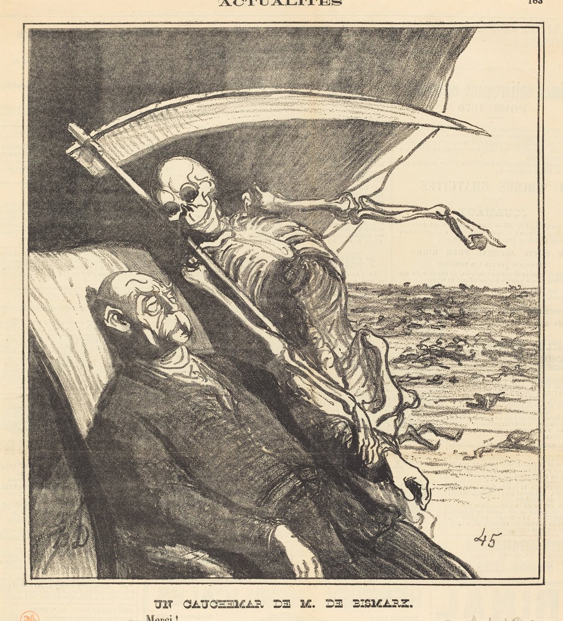 Mr. Bismarck rémálma alkotó: Honoré Daumier