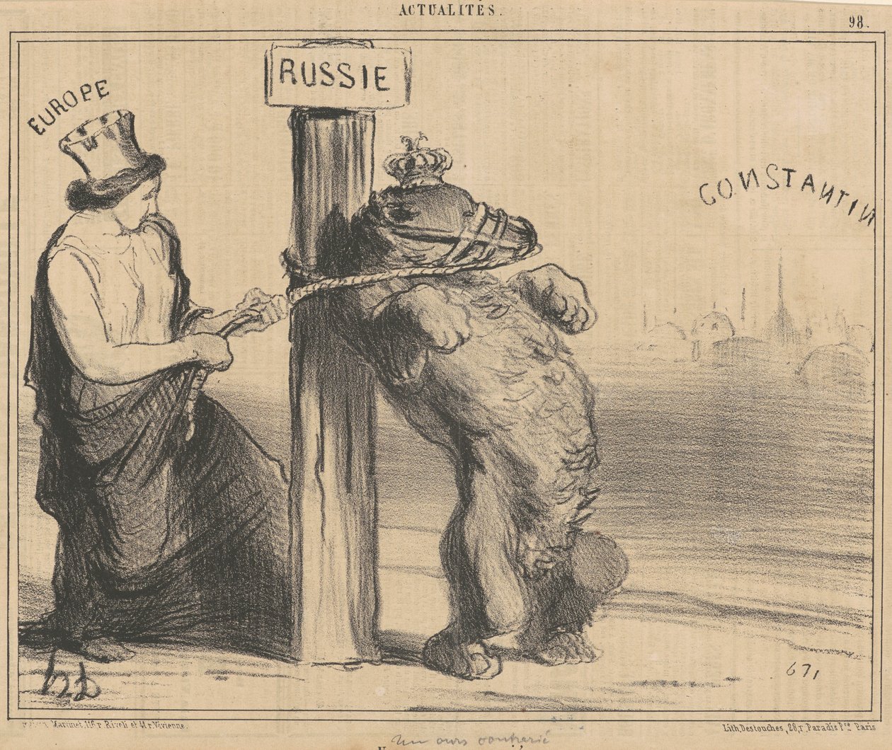 Egy ideges medve alkotó: Honoré Daumier