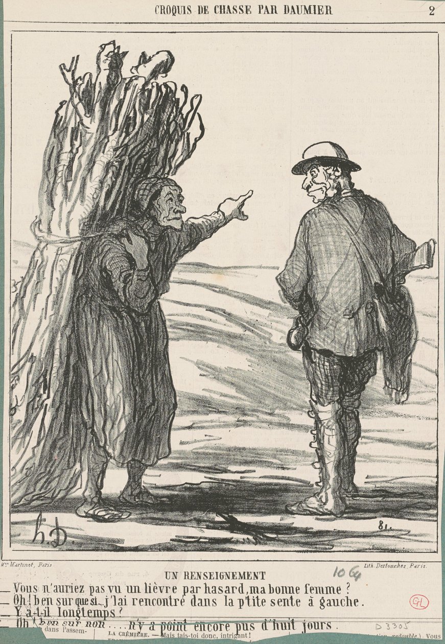 Információ valamiről alkotó: Honoré Daumier