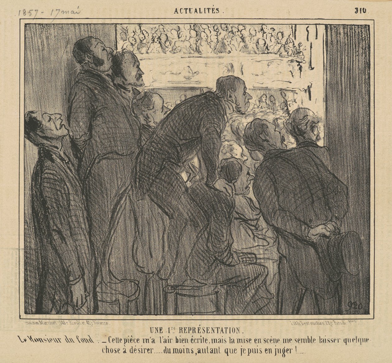 A tőzsde első reprezentációja alkotó: Honoré Daumier