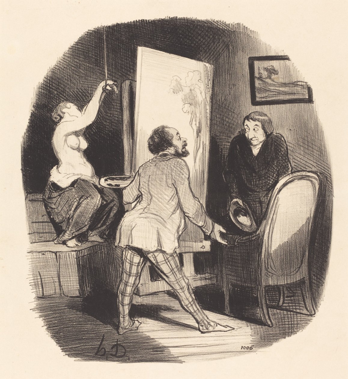 Nehéz helyzet alkotó: Honoré Daumier