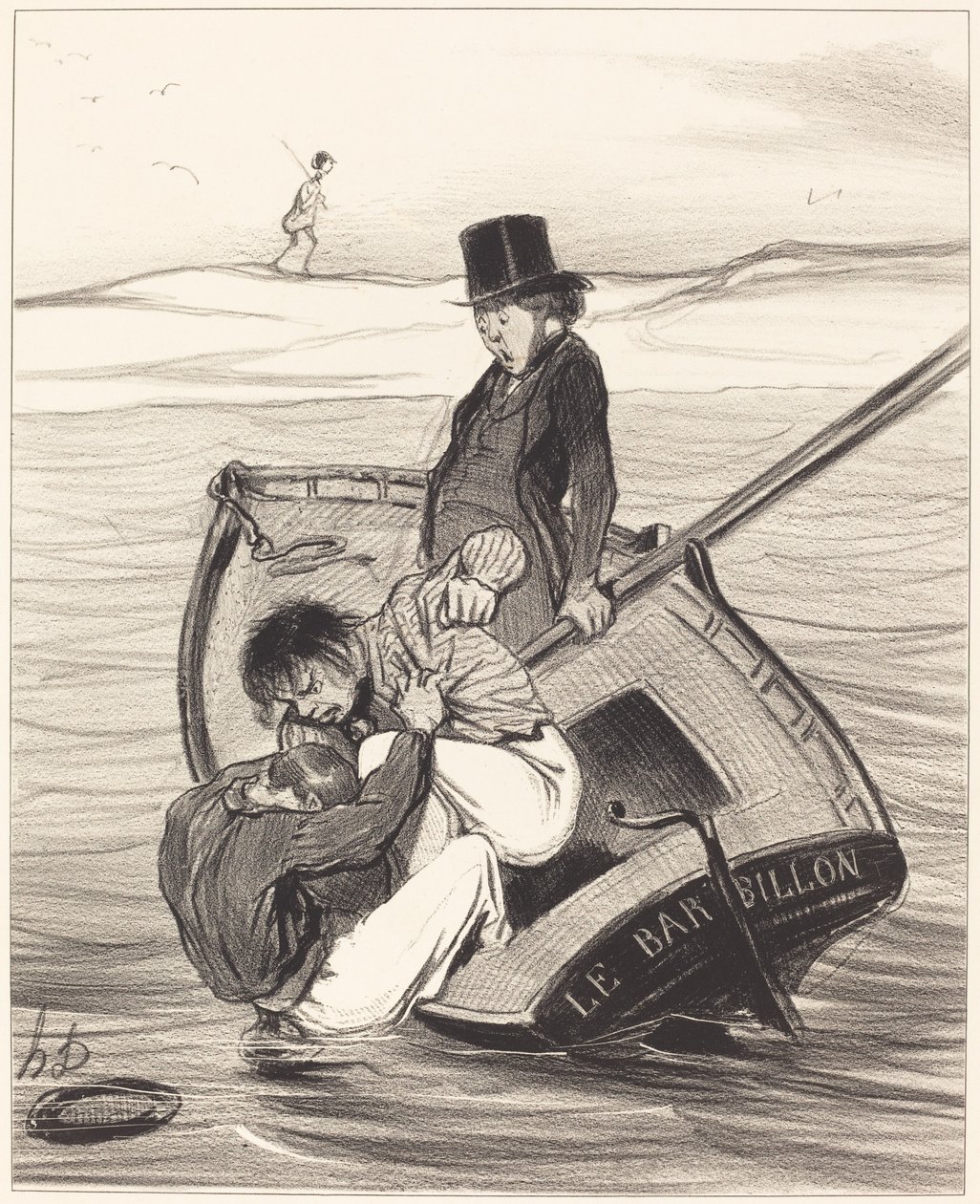 Lázadás a fedélzeten alkotó: Honoré Daumier