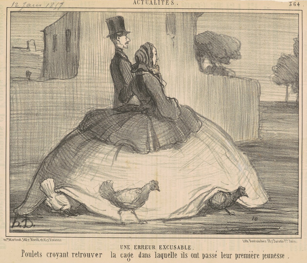 Megbocsátható hiba alkotó: Honoré Daumier