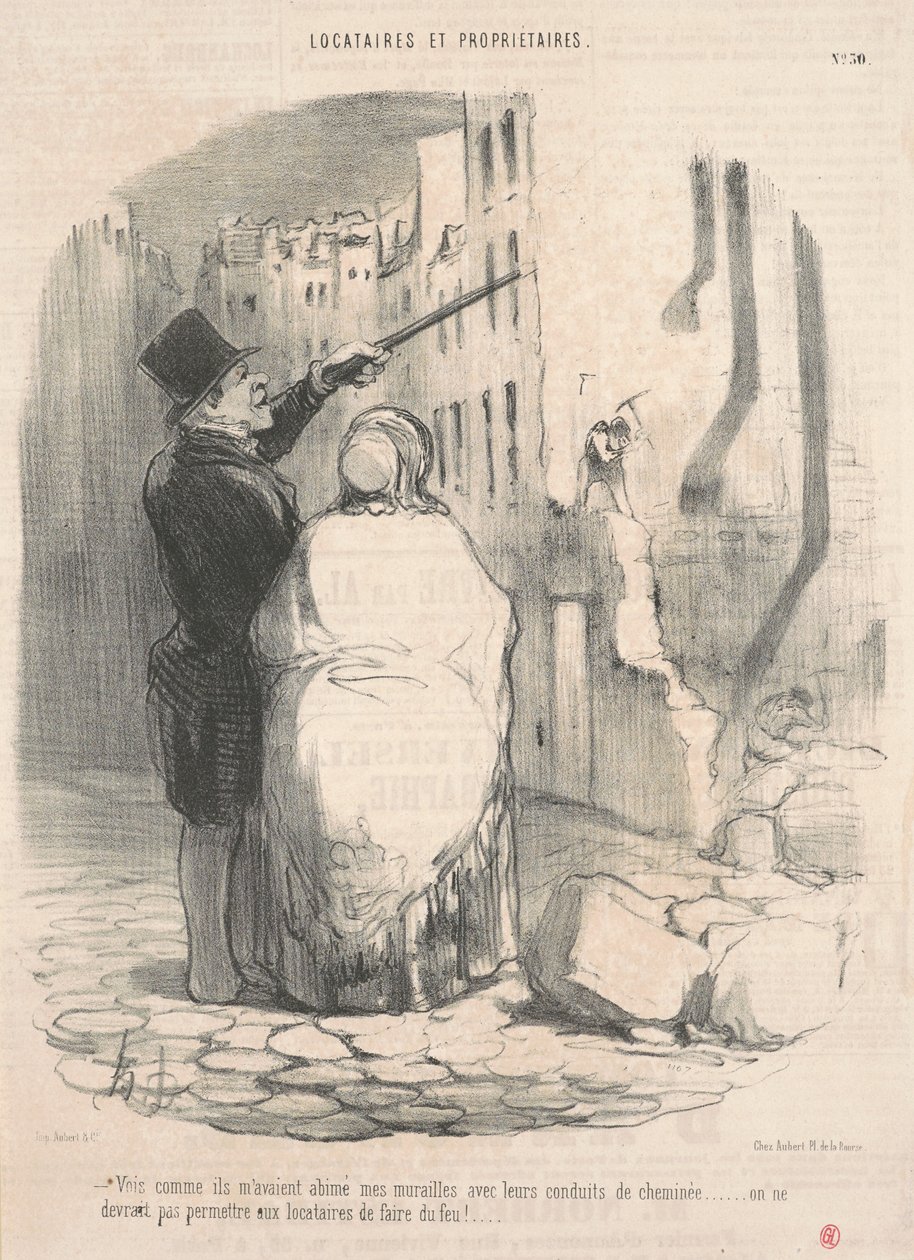 Nézd meg, hogyan rontottak... alkotó: Honoré Daumier