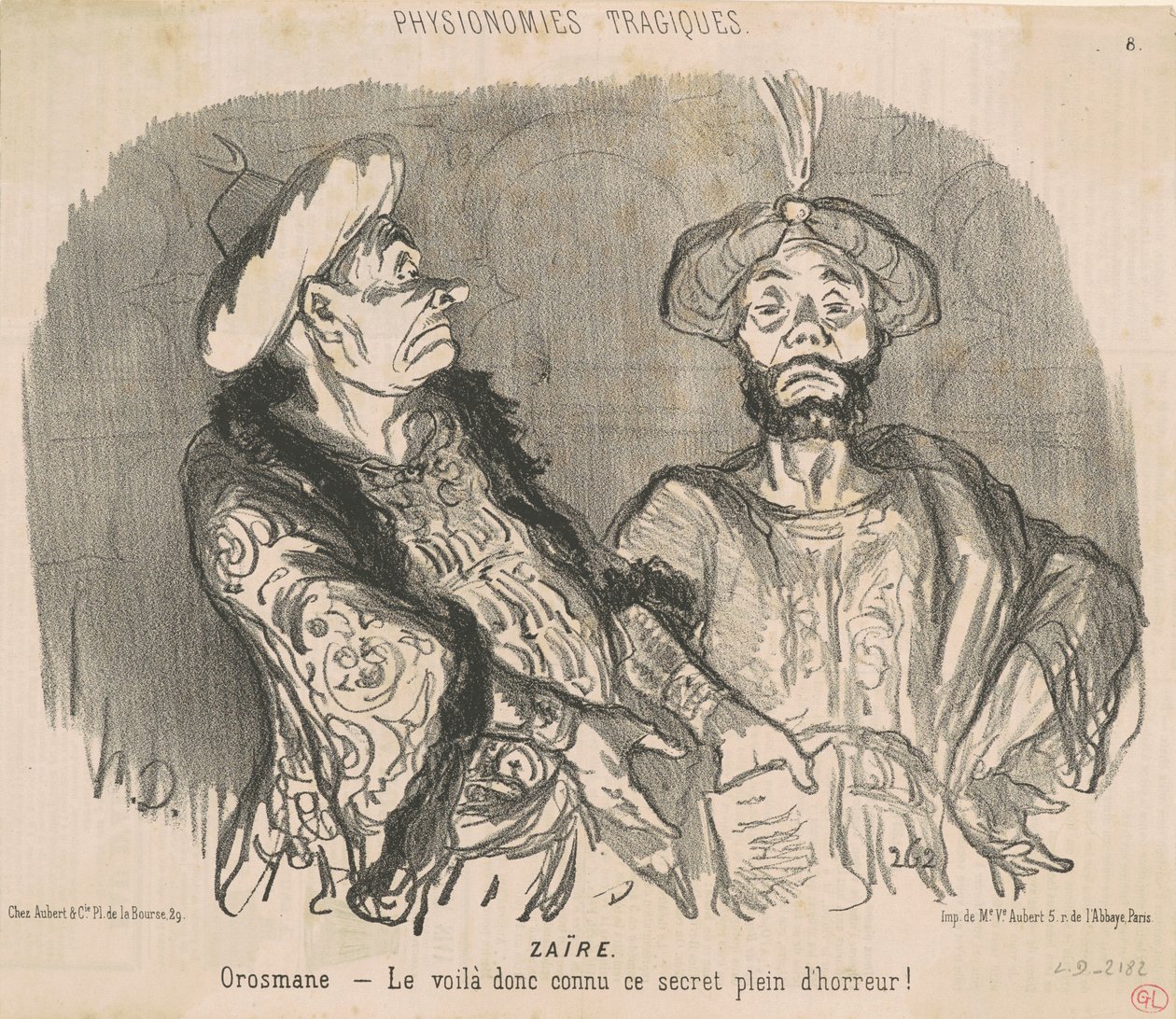 Zaire alkotó: Honoré Daumier
