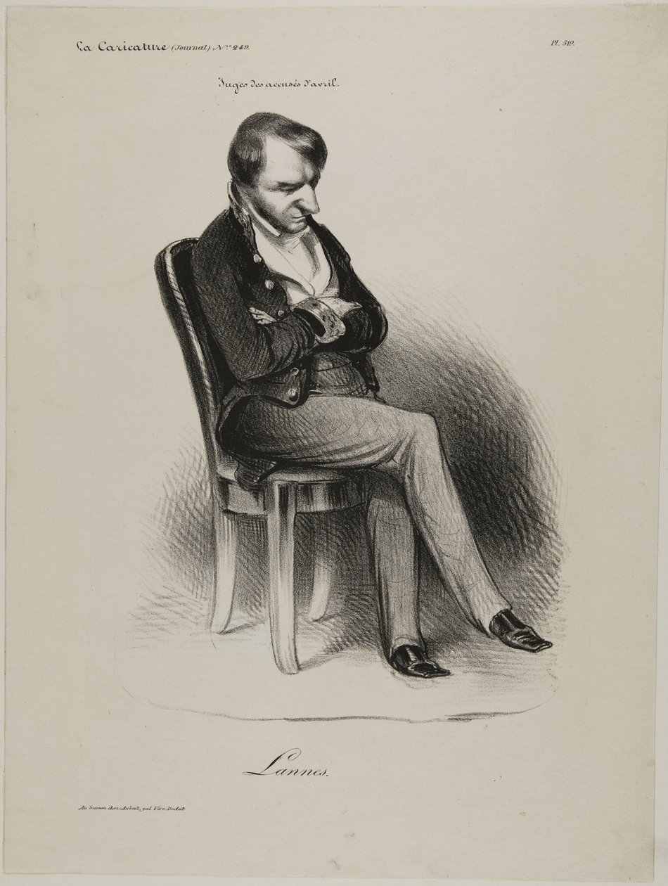 Lannes, 519. tábla alkotó: Honoré Victorin Daumier