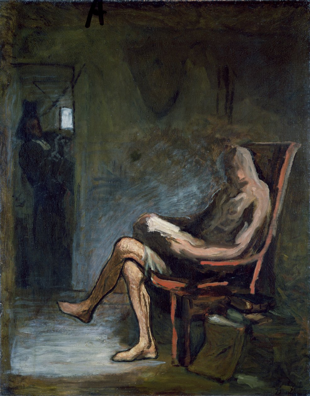 Don Quijote Olvasás alkotó: Honoré Daumier