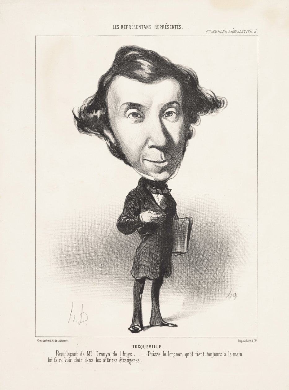 Tocqueville, 1849 alkotó: Honoré Daumier