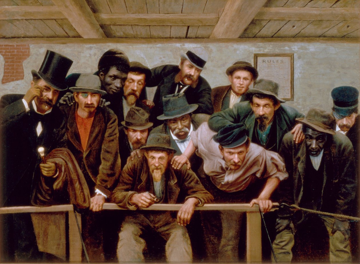Közel a probléma a pilótafülkében, 1870 alkotó: Horace Bonham