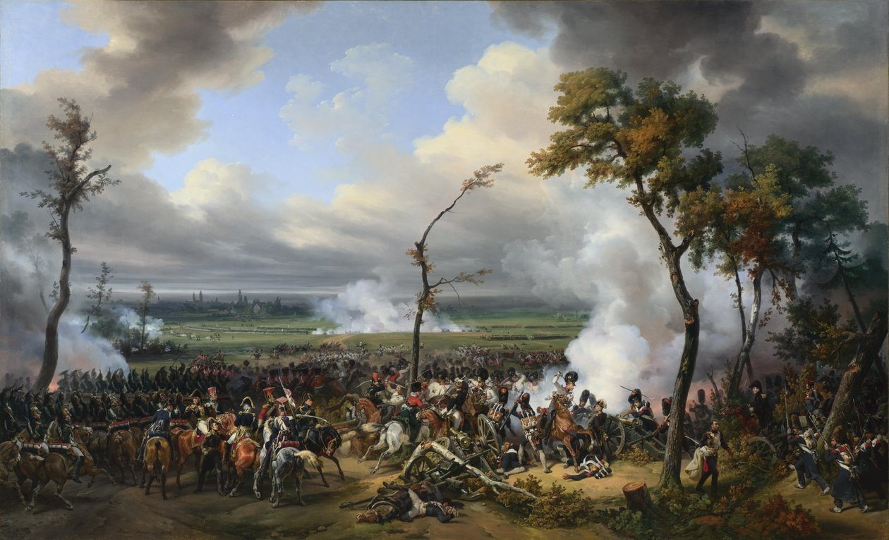 Hanau -i csata alkotó: Emile Jean Horace Vernet