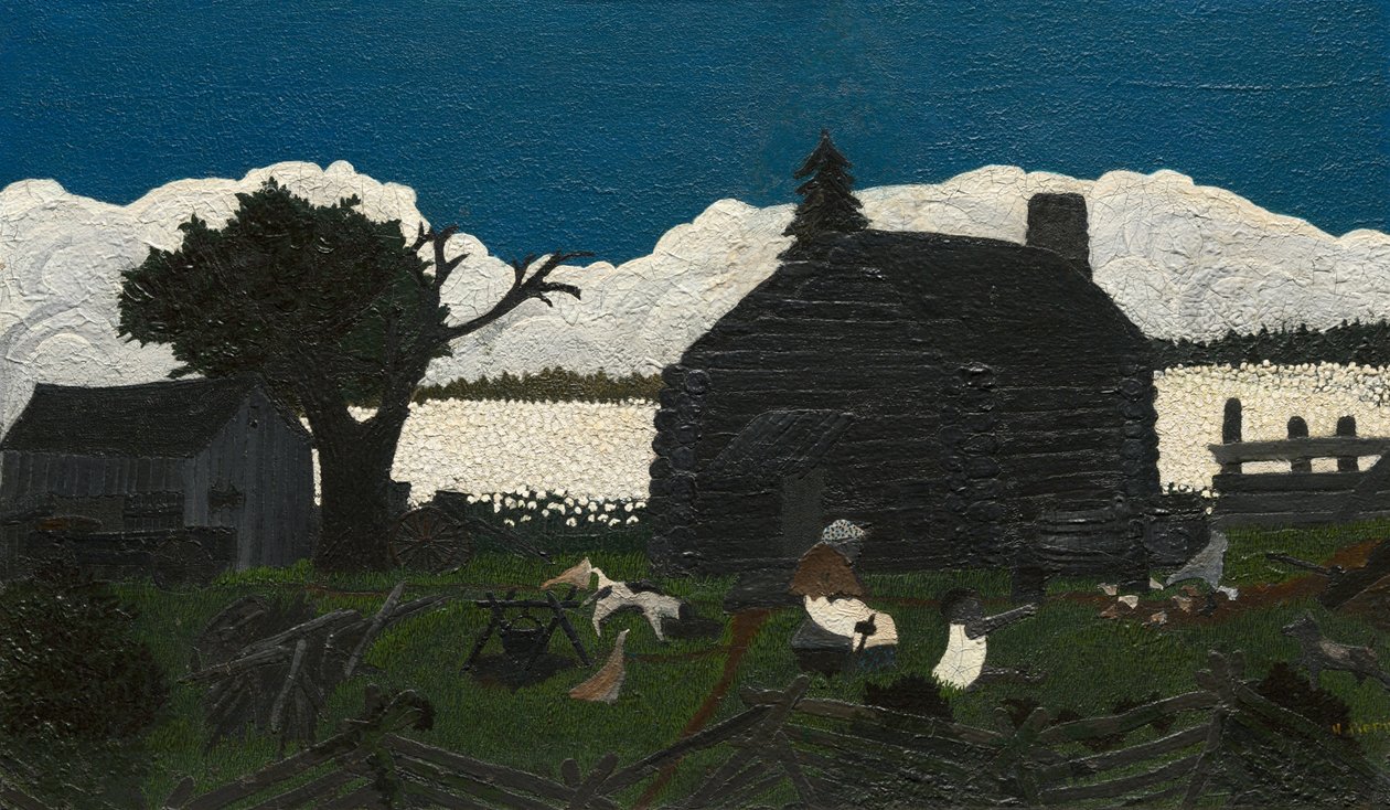 Kabin a Cottonban alkotó: Horace Pippin