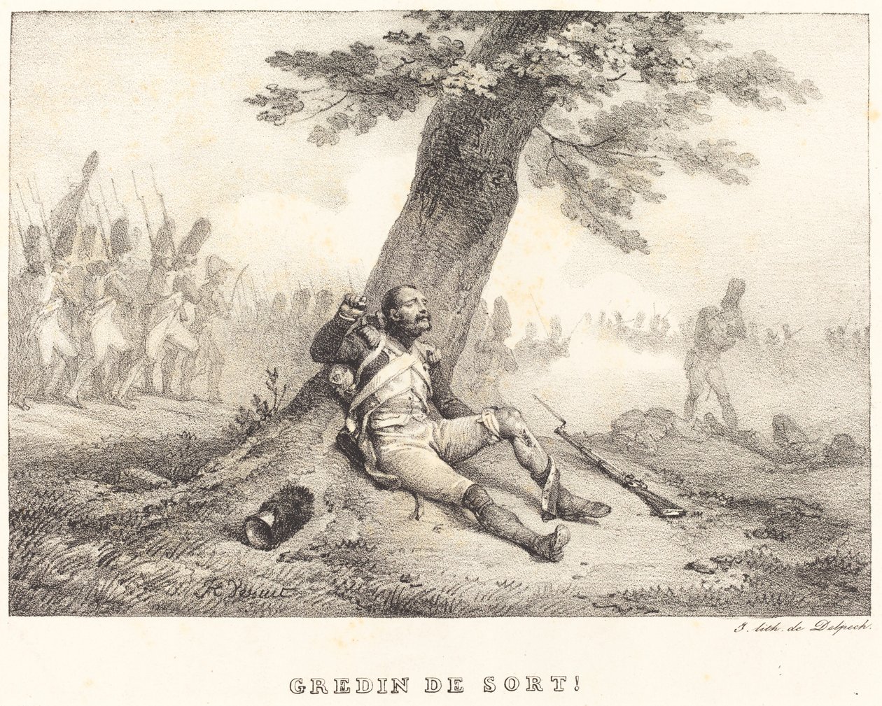 Credin de Sort!... alkotó: Emile Jean Horace Vernet